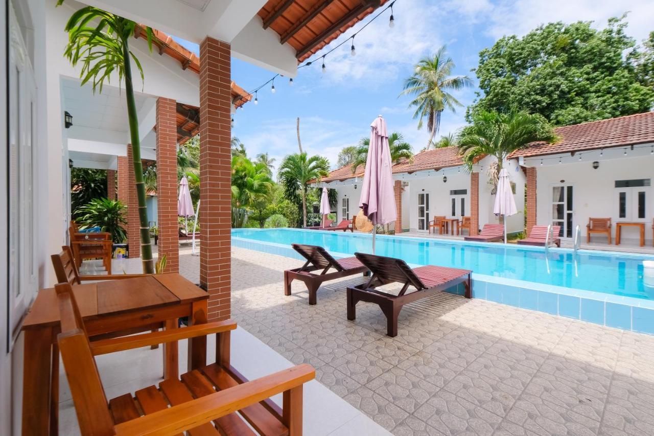 Bed and Breakfast Duc Anh Bungalow Дуонг-Донг Экстерьер фото