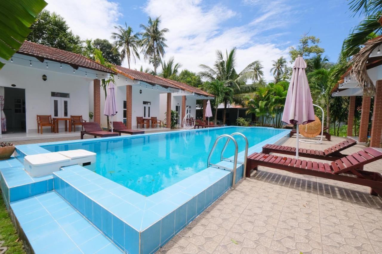 Bed and Breakfast Duc Anh Bungalow Дуонг-Донг Экстерьер фото
