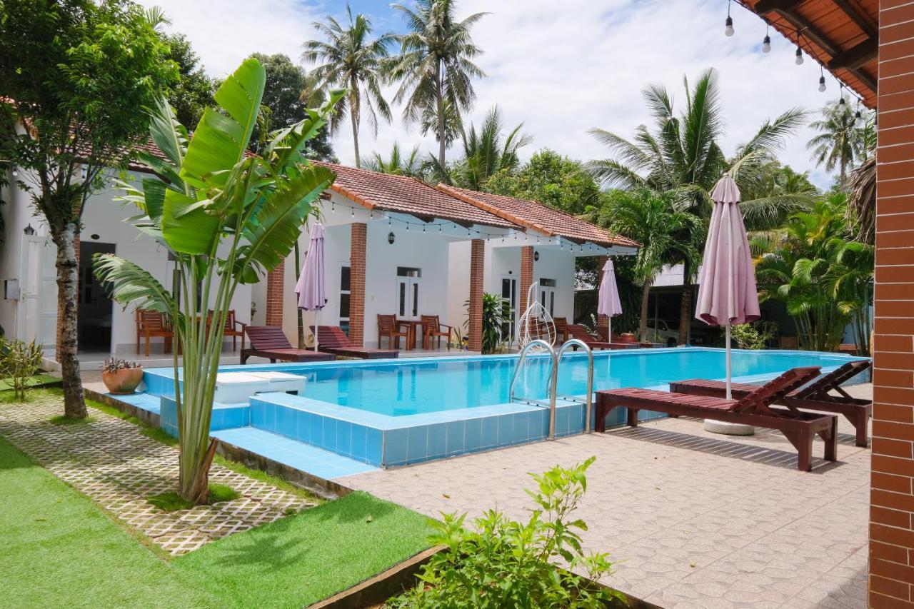 Bed and Breakfast Duc Anh Bungalow Дуонг-Донг Экстерьер фото