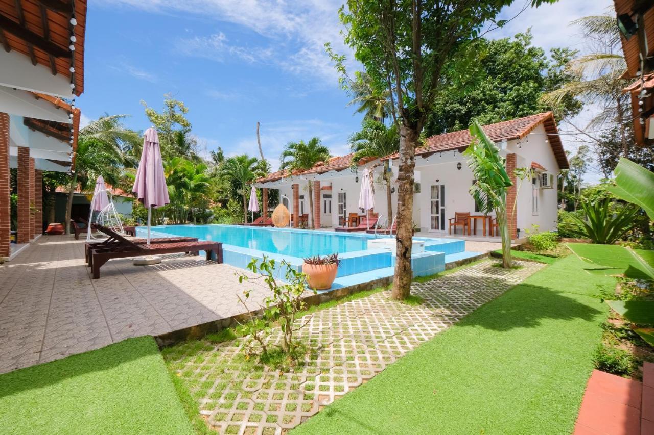 Bed and Breakfast Duc Anh Bungalow Дуонг-Донг Экстерьер фото